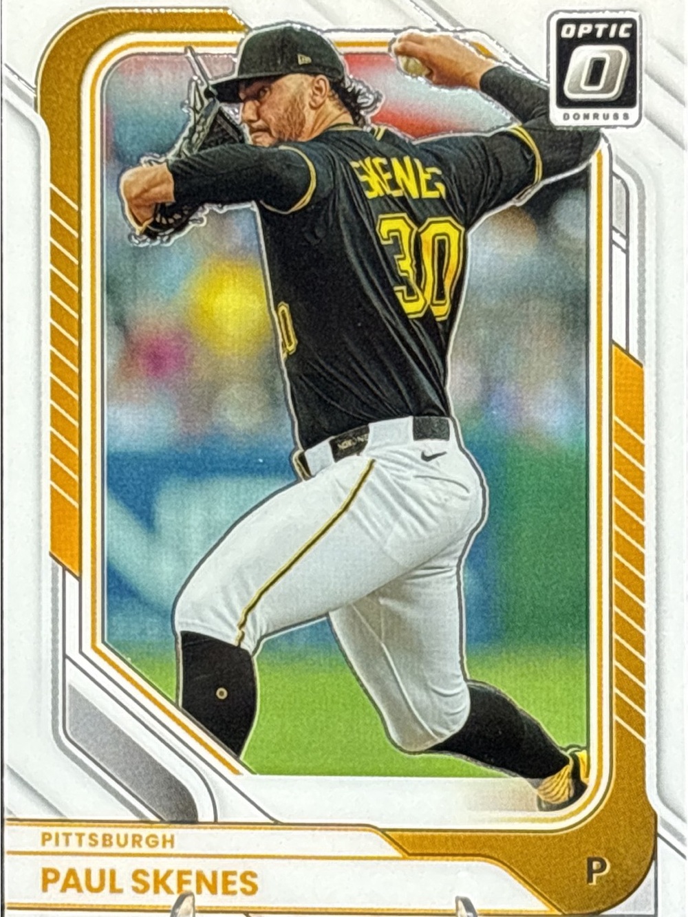Panini Optic Paul Skenes Baseball Card